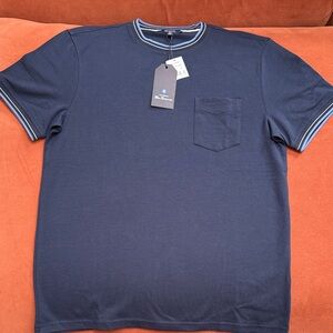 Ben Sherman Dark Blue Short Sleeve Tee
